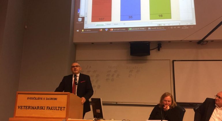 Na Veterinarskom fakultetu izabran dekan za mandatno razdoblje 2019. – 2022. Na Veterinarskom fakultetu izabran dekan za mandatno razdoblje 2019. – 2022.