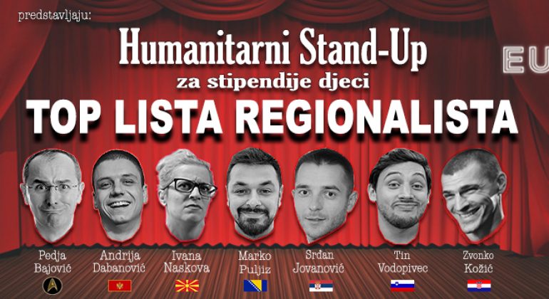 Humanitarni Stand-up: Top Lista Regionalista