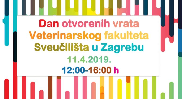 Dan otvorenih vrata i Festival znanosti na Veterinarskom fakultetu Dan otvorenih vrata i Festival znanosti na Veterinarskom fakultetu