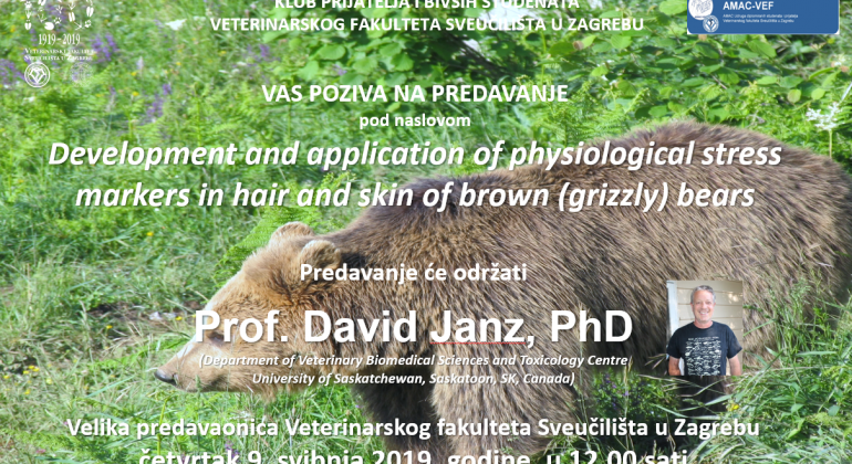 Development and application of physiological stress markers in hair and skin of brown (grizzly) bears Development and application of physiological stress markers in hair and skin of brown (grizzly) bears
