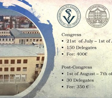 68th IVSA Congress in Croatia