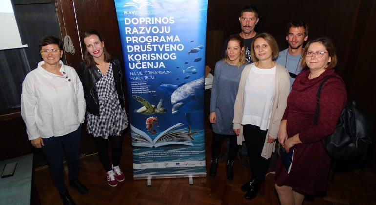 Pozdrav s “Plavim Projektom” na konferenciji u Zagrebu
