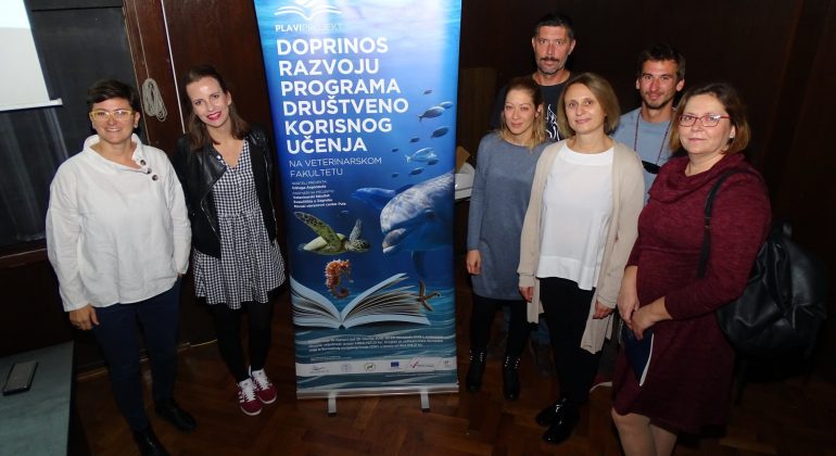 Pozdrav s “Plavim Projektom” na konferenciji u Zagrebu Pozdrav s “Plavim Projektom” na konferenciji u Zagrebu