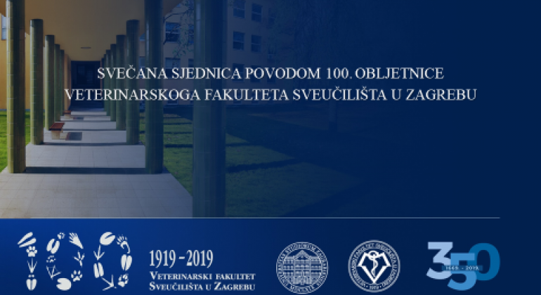 Svečana proslava 100. obljetnice Veterinarskoga fakulteta Sveučilišta u Zagrebu Svečana proslava 100. obljetnice Veterinarskoga fakulteta Sveučilišta u Zagrebu