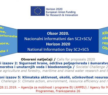 Informativni dan za Obzor 2020; društveni izazovi 2 i 5