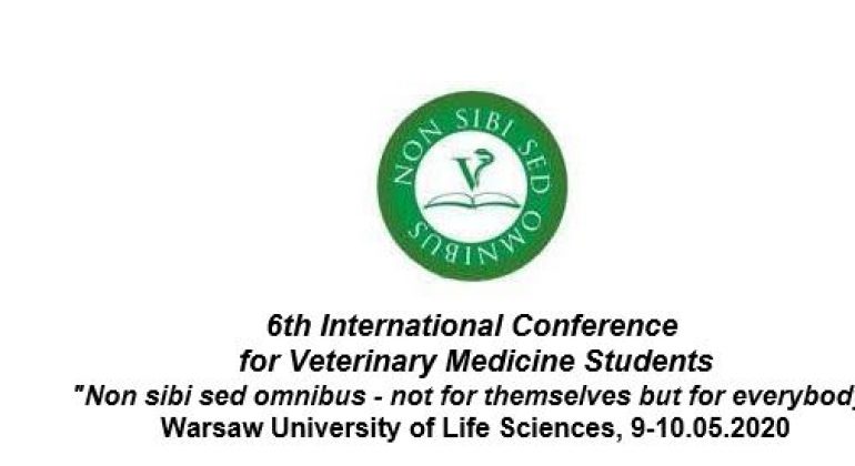 6th International Scientific Conference for Veterinary Medicine Students 6th International Scientific Conference for Veterinary Medicine Students