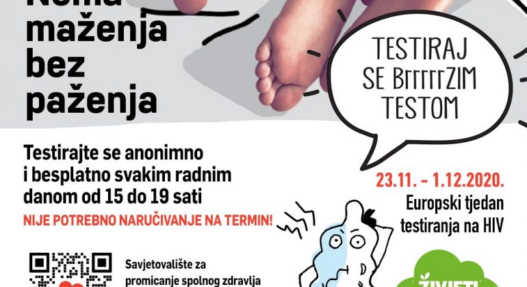 Europski tjedan testiranja na HIV – poziv fakultetima