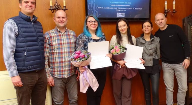 Dodjela diplome završenog internship programa Dodjela diplome završenog internship programa