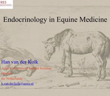 Poziv na predavanje ”Endocrinology in equine medicine”