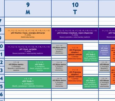 Course Schedule for Winter Semester 2023-2024 Academic Year