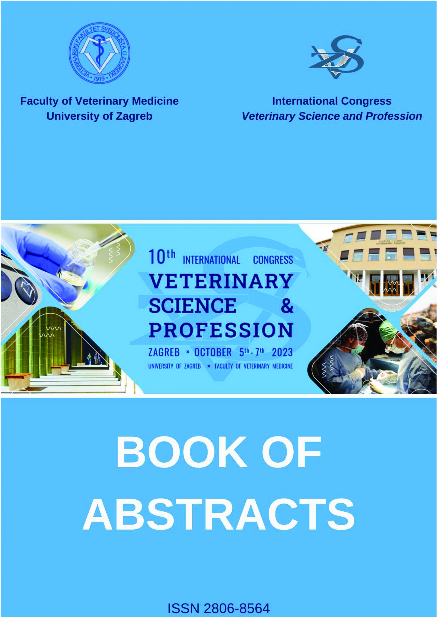 Book of abstracts of 10th international congress “Veterinary science and profession”