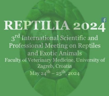 REPTILIA 2024, 3. međunarodni znanstveno-stručni skup o gmazovima i egzotičnim životinjama „REPTILIA”.