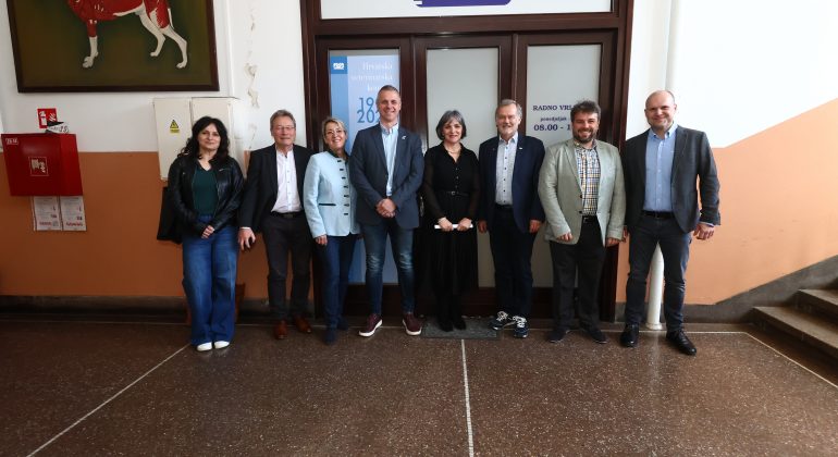 Održan posjet Bavarske delegacije Hrvatskoj veterinarskoj komori i Veterinarskom fakultetu