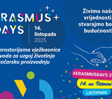 Dani Erasmusa na Veterinarskom fakultetu 2025.