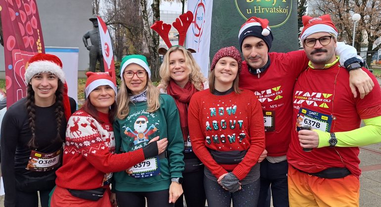 Veterinarski fakultet na utrci Zagreb Advent Run 2025.