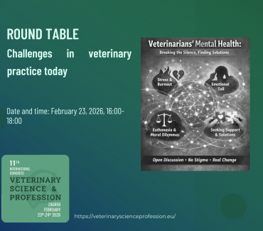 Round table – Challenges in Veterinary Practice Today