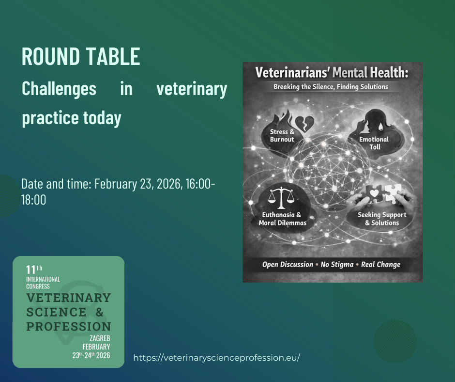 Veterinary Rounds Round table - Challenges in Veterinary Practice Today - Veterinarski ...