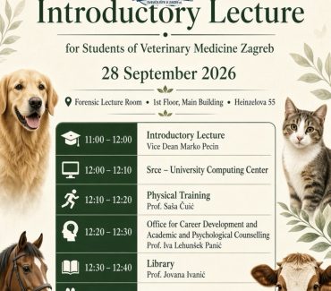 The first year students – Introductory Lecture 28 September 2026