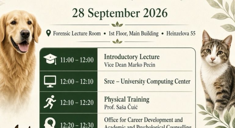 The first year students – Introductory Lecture 28 September 2026